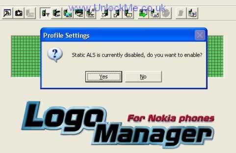 Logomanager ALS screen shot